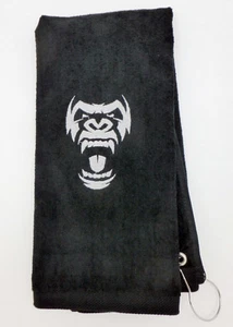 Personalized Embroidered Golf/Bowling Towel The Gorilla - Picture 1 of 1