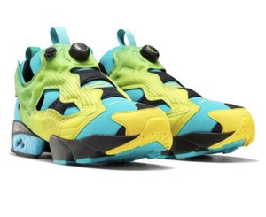 reebok instapump green