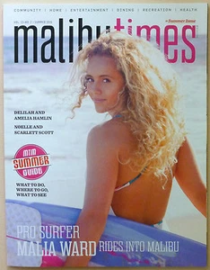MALIBU TIMES MAGAZINE Summer Issue 2016 Vol 13 No 2 NEW - Picture 1 of 3