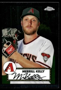 2021 Topps Chrome Platinum Anniversary Merrill Kelly - Arizona Diamondbacks #372 - Picture 1 of 2