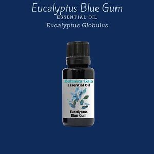 Bio Eucalyptus Blue Gum Essential Oil, Eucalyptus Globulus.
