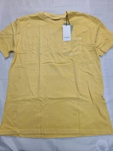 Men's Short Sleeve Garment Dyed T-Shirt Goodfellow & Co Peach Orange Size M - Picture 1 of 9