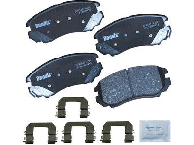 Juego de pastillas de freno delanteras Bendix 43517HZCY 2008 2009 para Hyundai Elantra 2007-2010 Foto 1 de 2