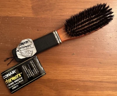 Conair Performers Boar Bristle Hair Brush for Fine Medium Textured Hair NOS Tags - Image 1 of 4