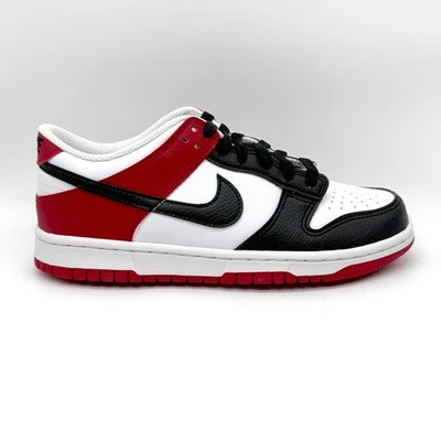 Nike Dunk Puntera Baja Roja Negra 6.5 Juvenil/8 Mujer Nuevo HF9980-600 Foto 1 de 4