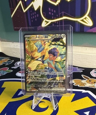 Pokémon TCG Hop's Zacian EX Holo Card 186/159 Sv09: Journey Together - Image 1 of 2