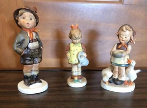 M.I. Hummel Germany Vintage Figurines Lot Of 3 - Picture 1 of 10