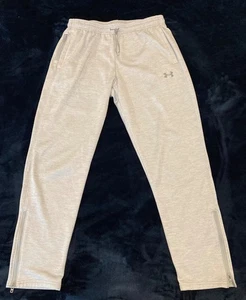 Under Armor Mens Mod Storm Fleece Pants - Gray - Large - Picture 1 of 5