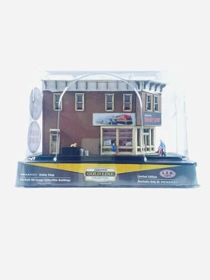 Menards 279-5001 HO Gauge HOBBY SHOP Gold Line Collectible Building LED Lights - Image 1 of 4