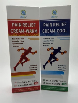 2 Packs x 60g(2oz) Tiger Balm Active Muscle Rub/Gel Non-Greasy Pain Relief Cream - Image 1 of 2