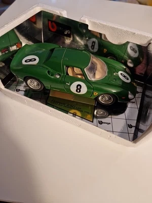 FERRARI 250 LM 1000 KM NURBURGRING 1965 LE MANS BURAGO VOITURE 1/18 BOITE - Photo 1/4