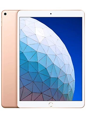 Apple iPad Air – 10.5″ (3rd Gen, 2019) Wi‑Fi + Cellular – 256 GB–Gold– MV1G2LL/A - Image 1 of 4