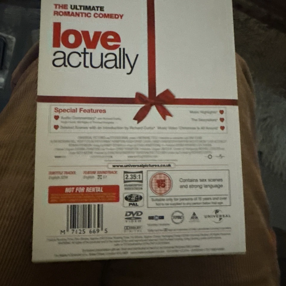 Love Actually DVD (2004) Hugh Grant - Image 1 of 1