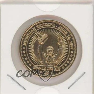 1998 Pinnacle Mint Memorable Moments Coins Artist Proof Gold Plated Ernie Irvan - Image 1 of 2
