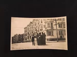Original 1906 SAN FRANCISCO EARTHQUAKE PHOTO Make-Shift Ladies Restroom - Picture 1 of 10
