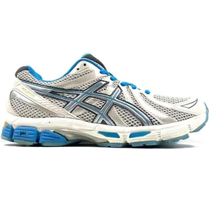 Asics Gel Exalt Blue White Grey Running Sneakers Shoes T379N Women Size 8.5 - Picture 1 of 12