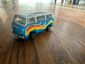 Vintage Zylmex P-332 Volkswagen VW Van Dragvan Drag Diecast Toy Car Hong Kong - Picture 1 of 8