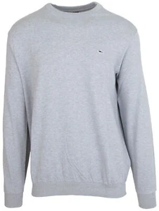 PAUL & SHARK YACHTING Men's Pullover Sweater Jumper Crew Neck 100% Cotton Grey - Picture 1 of 6