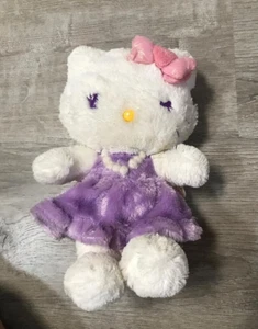 Hello Kitty Purple Plush Angel Sanrio 2007 Plush 12" - Picture 1 of 3