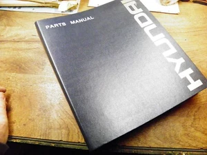 HYUNDAI HL760 WHEEL LOADER PARTS MANUAL  1001-UP - Picture 1 of 6