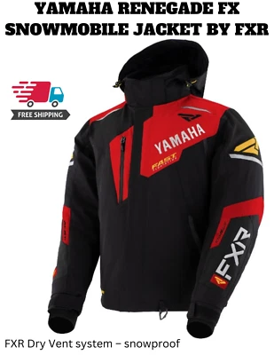 YAMAHA FXR 雪地摩托车夹克 FX RENEGADE 男式大号 220-01614-29-13 F.A.S.T — 第 1/3 张图片