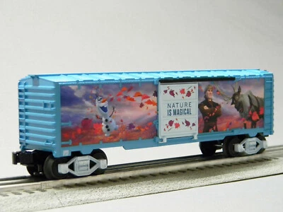 LIONEL DISNEY FROZEN 2 BOXCAR O GAUGE rolling stock maintenance 2023040-B NEW - Image 1 of 4
