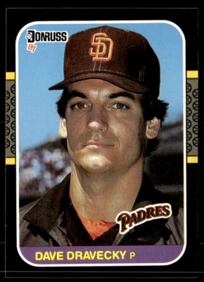 1987 Donruss - Dave Dravecky #187 - Image 1 of 2