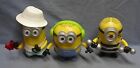 Mcdonalds Minion Happy Meal Toys 3 Different 2017 Minions #3 Clean Listin Others