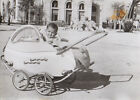 #44324 Greece 1940S. The Little Traveler In His Vehicle. Photo