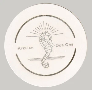 Advertising card - advertising card - Atelier des Ors double sided - Picture 1 of 2