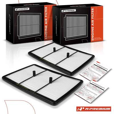 2x Filtro de aire del motor para Hyundai Ioniq 2017 2018-2022 Kia Niro 2017-2024 L4 1,6 L Foto 1 de 4