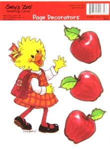 Suzy's Zoo "Back to School" Scrapbooking Page Decorator #83103 - Imagen 1 de 1