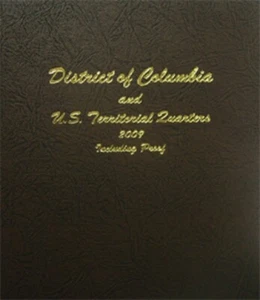 Dansco 8145 Quality Album Statehood Quarters w/ Proofs 2009 PD&S Coins Storage - Picture 1 of 6