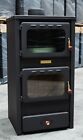 Wood Burning Stove with Oven 8,4 kw Cooking Log Burner Cooker with Cast Iron Top