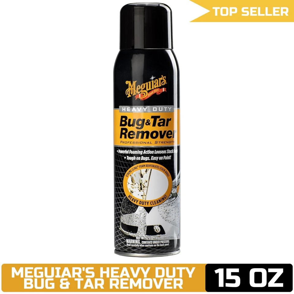 Spray removedor de insectos y alquitrán MEGUIAR'S 15 OZ - Acción espumosa de fuerza profesional Foto 1 de 3