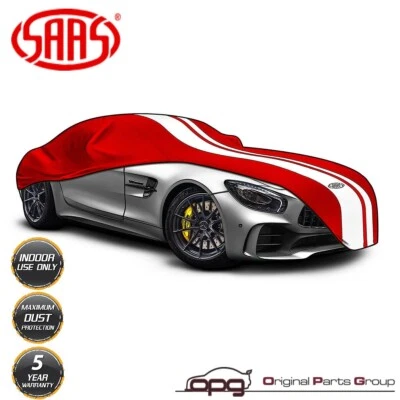 SAAS Indoor Sports Garage Car Cover for Porsche GT2 997 991.2 Turbo Red - Image 1 of 4