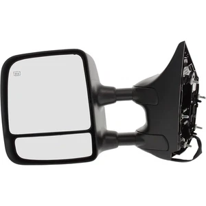 Power Towing Mirror For 2004-2015 Nissan Titan Heated Manual Fold w/o Memory LH - Picture 1 of 12