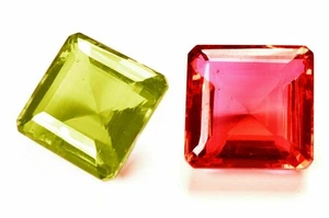 114 Cts.  Alexandrite Multi Color Change Emerald Cut Certified Gemstone - Picture 1 of 6