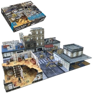 City Block Terrain Fallout Crisis Protocol Modern 40k 28mm Battle Systems YHP - Picture 1 of 9