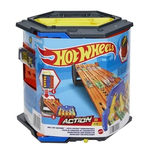 Track Builder Action, Roll Out Raceway, Set di piste con pista a 5 corsie e T... - Foto 1 di 6