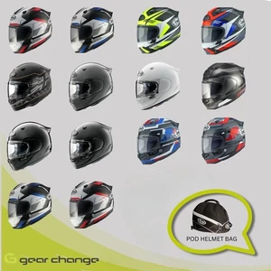 Arai Quantic Motorbike Motorcycle Helmet - Picture 1 of 116