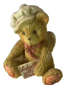 Figura de oso Cherished Teddies sellada con amor de Enesco años 90 edición limitada - Imagen 1 de 5