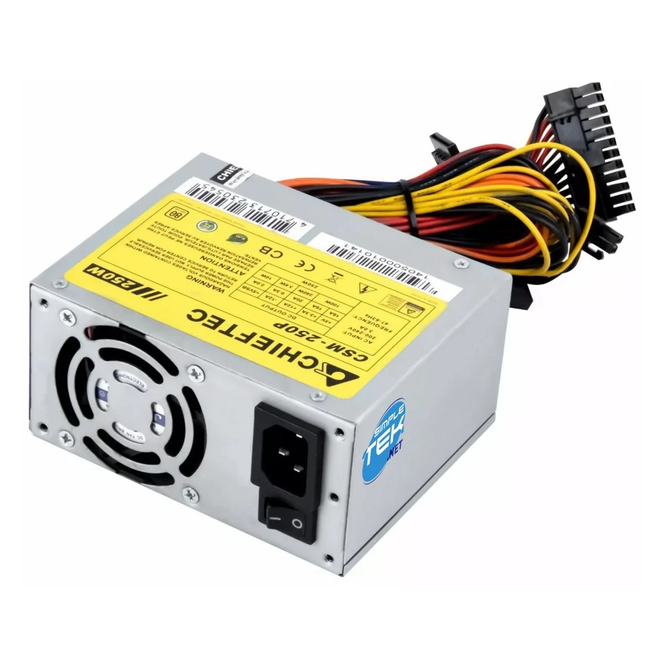 Chieftec PSF180MP CSM-250P Fuente Sfx Mini Itx 24-PIN PC De Sobremesa - Imagen 1 de 4