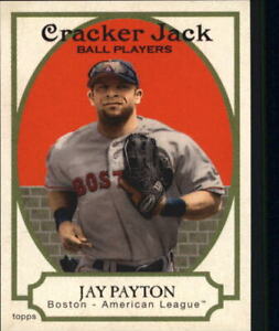2005 Topps Cracker Jack Mini Stickers Red Sox Baseball Card #99 Jay Payton