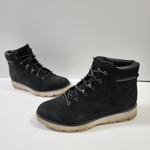Stivali Timberland donna 8 5 Keely Field escursionismo nero nabuk stringati Sensorflex