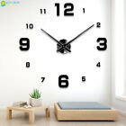 Acrylic Stickers Wall Clock Watch Decor Living Room Quartz Needle Modern Design