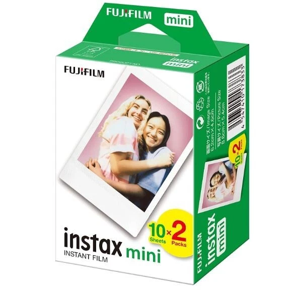 Fujifilm Instax mini Pack de 2x10 Películas de Fotos Instantáneas - 46x62mm - Imagen 1 de 1