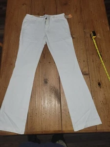 Womens mossimo supply co. bootcut white pants - Picture 1 of 11