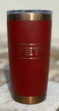 YETI Rambler 20 oz Tumbler “Folds  of Honor” Brick Red/Copper Limited Release