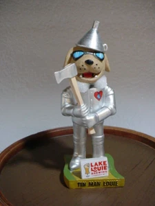 TIN MAN LOUIE BOBBLEHEAD LAKE COUNTY DOCKHOUNDS, LAKE LOUIE BREWING, VERONA WI - Imagen 1 de 9